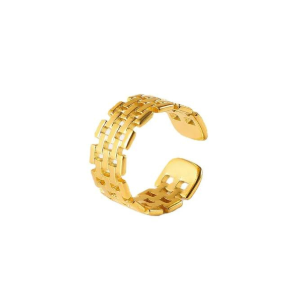 Bague Ouverte carré - Image 4