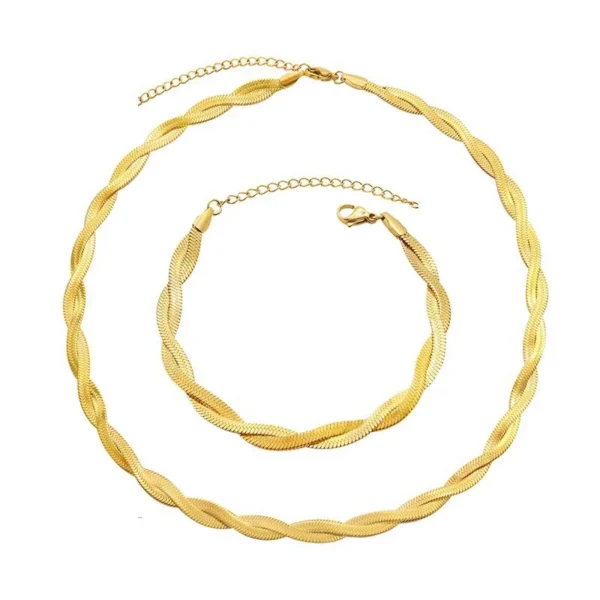 Masa-bijoux -bijoux - acier-inoxydable - collier- bracelet- European - Belgique