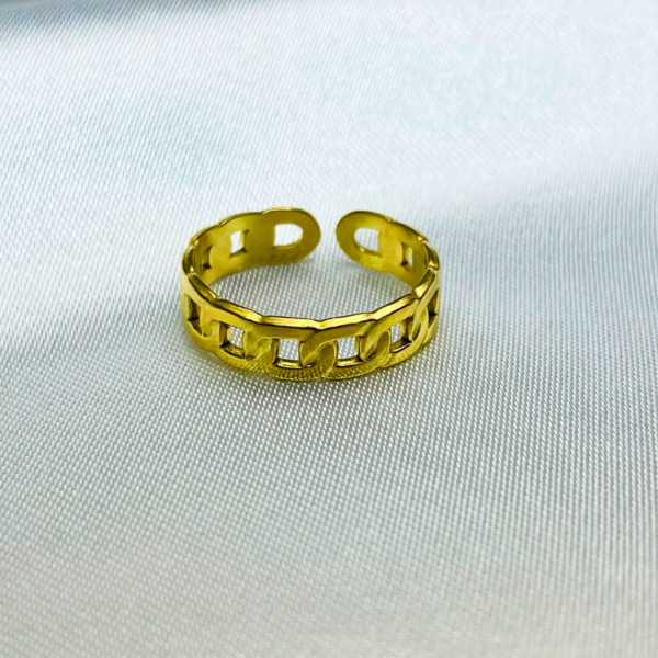 Bague Ouvert Chaîne